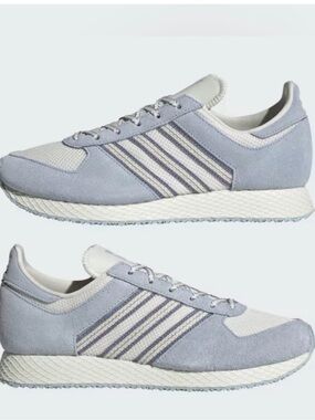 adidas Atlanta Light Blue and White Sneakers NWT